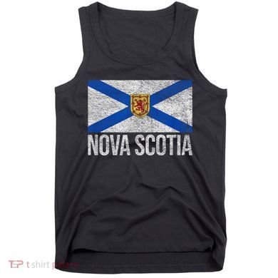 NOVA SCOTIA FLAG CANADA NEW SCOTLAND SALTIRE Tank Top