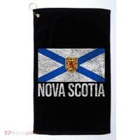NOVA SCOTIA FLAG CANADA NEW SCOTLAND SALTIRE Golf Towel thumb 0