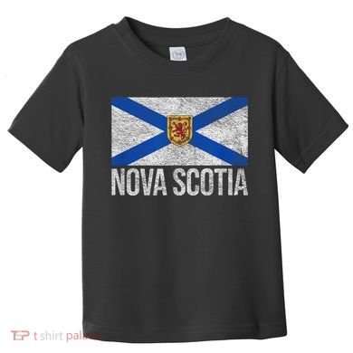 NOVA SCOTIA FLAG CANADA NEW SCOTLAND SALTIRE Toddler T-Shirt