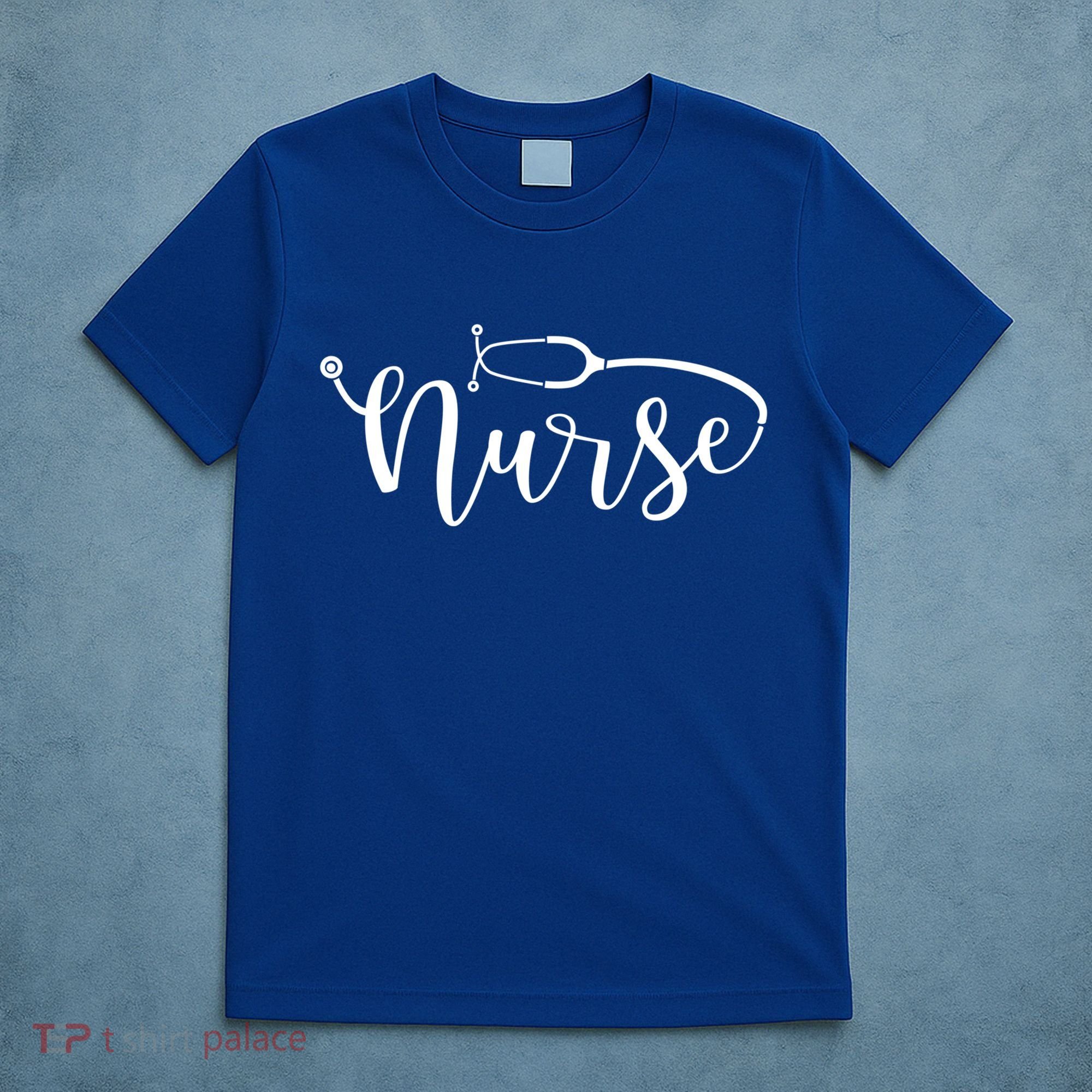 Nurse Stethoscope For Rn Er Nurse Gift T-Shirt