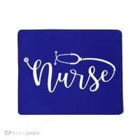 Nurse Stethoscope For Rn Er Nurse Gift Mousepad thumb 0