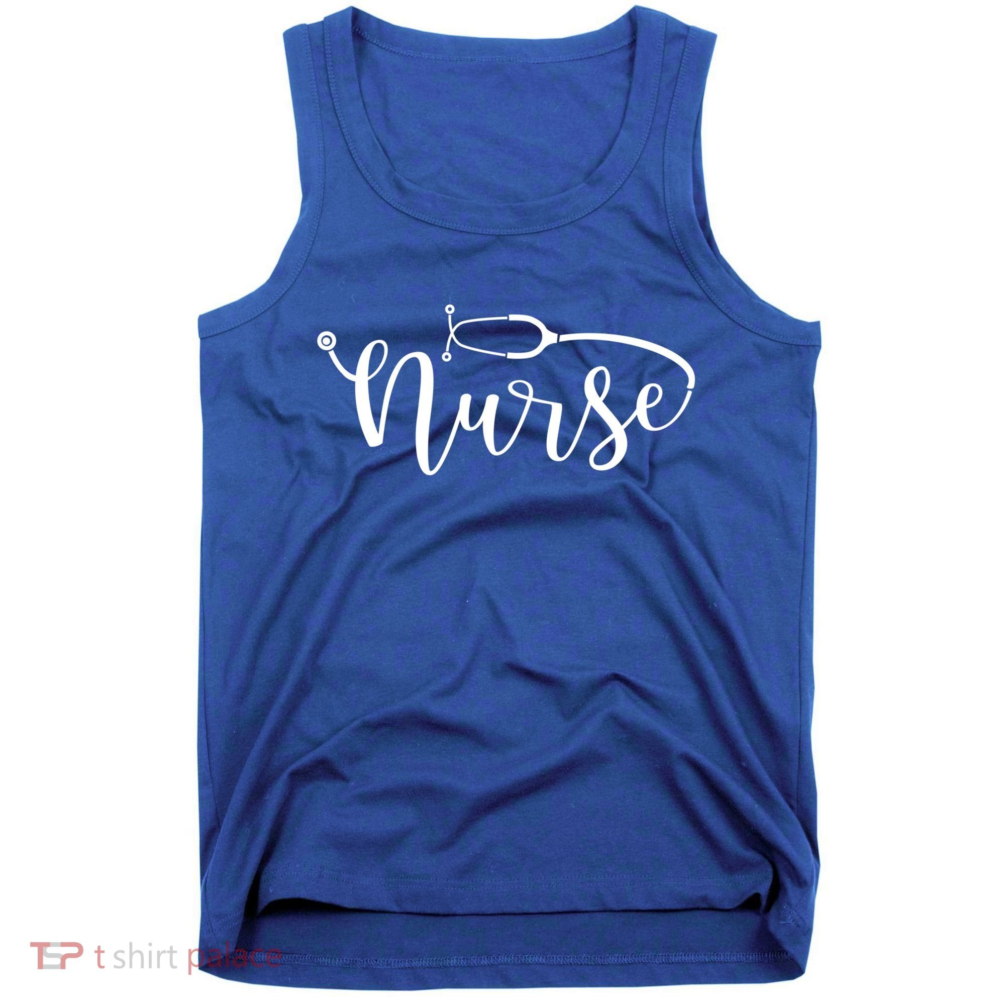 Nurse Stethoscope For Rn Er Nurse Gift Tank Top