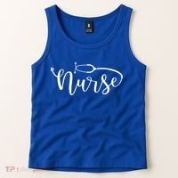 Nurse Stethoscope For Rn Er Nurse Gift Tank Top thumb 2
