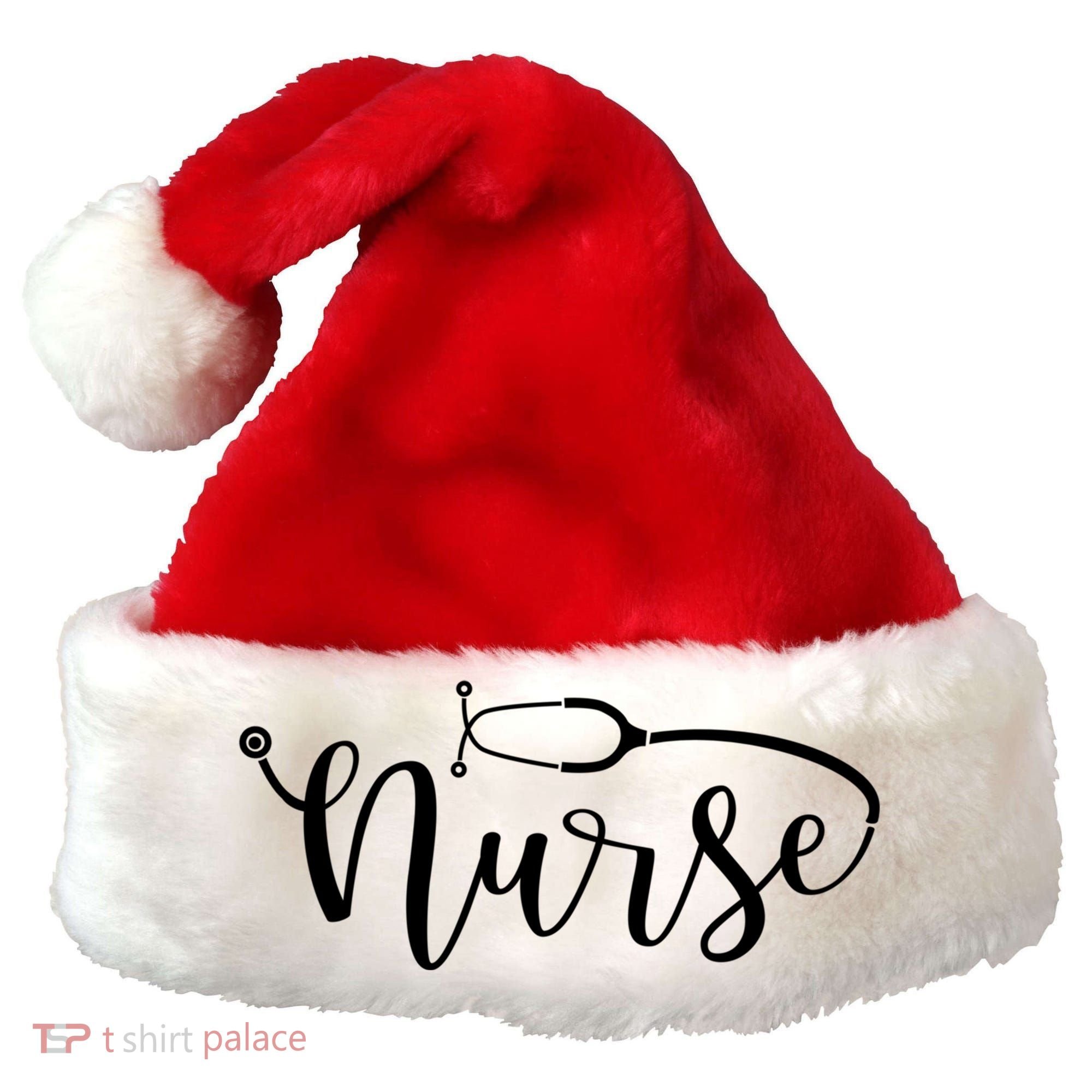 Nurse Stethoscope For Rn Er Nurse Gift Santa Hat