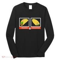 Nourish & Strengthen Funny Lds Taco Burrito Mormon Long Sleeve Shirt thumb 0