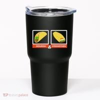 Nourish & Strengthen Funny Lds Taco Burrito Mormon Tumbler thumb 0