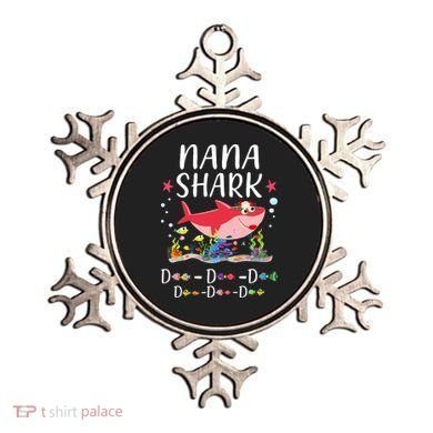 Nana Shark, Funny Mother's Day Floral Gift Ornament