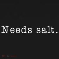Needs Salt Gift Funny Cooking Baking Foodie Women's Hoodie thumb 2