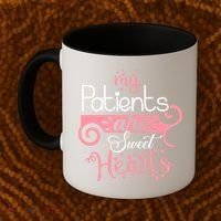 Nursing Student Gift My Patients Are My Valentines Funny Nurse Gift Coffee Mug thumb 2