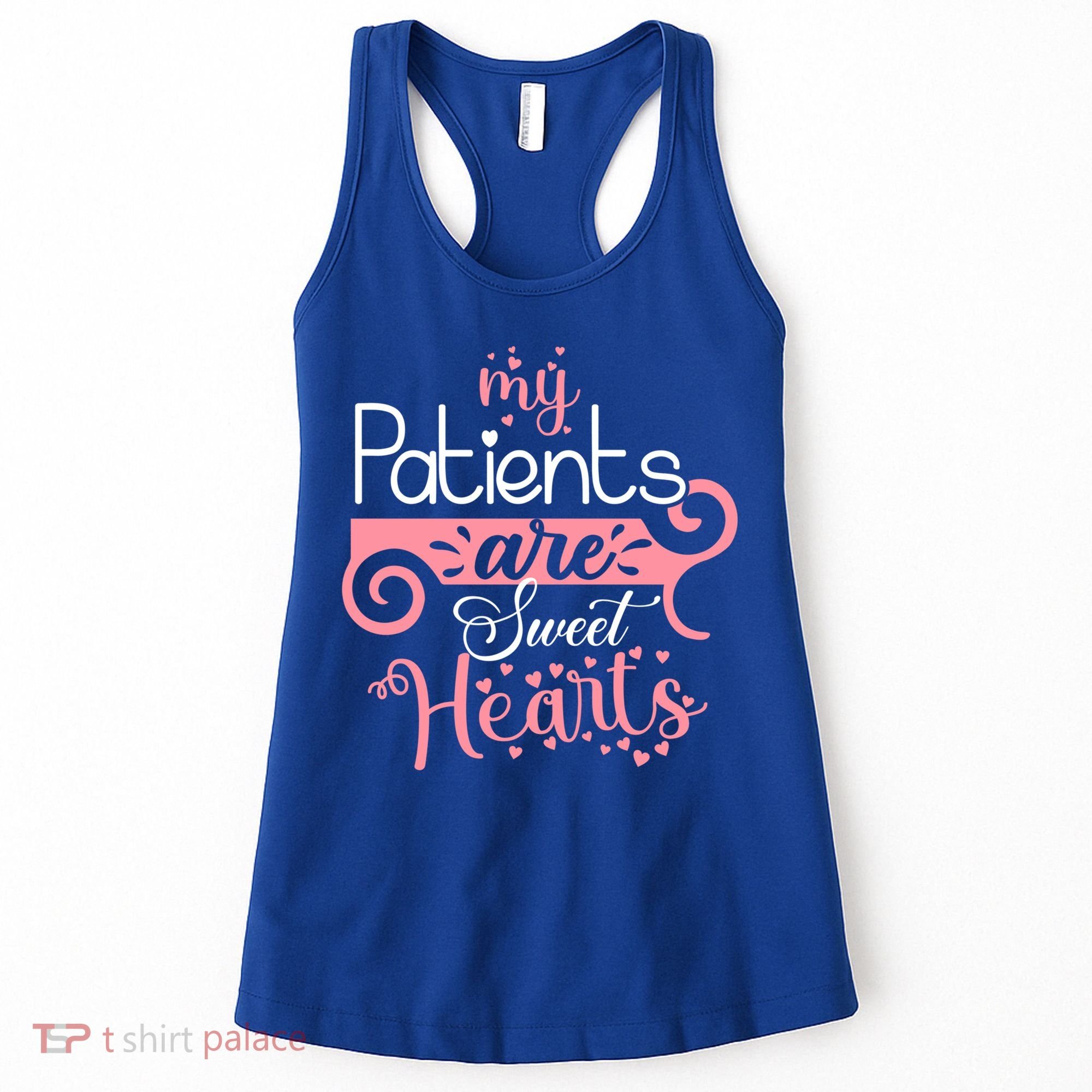 Nursing Student Gift My Patients Are My Valentines Funny Nurse Gift Women's Tank Top