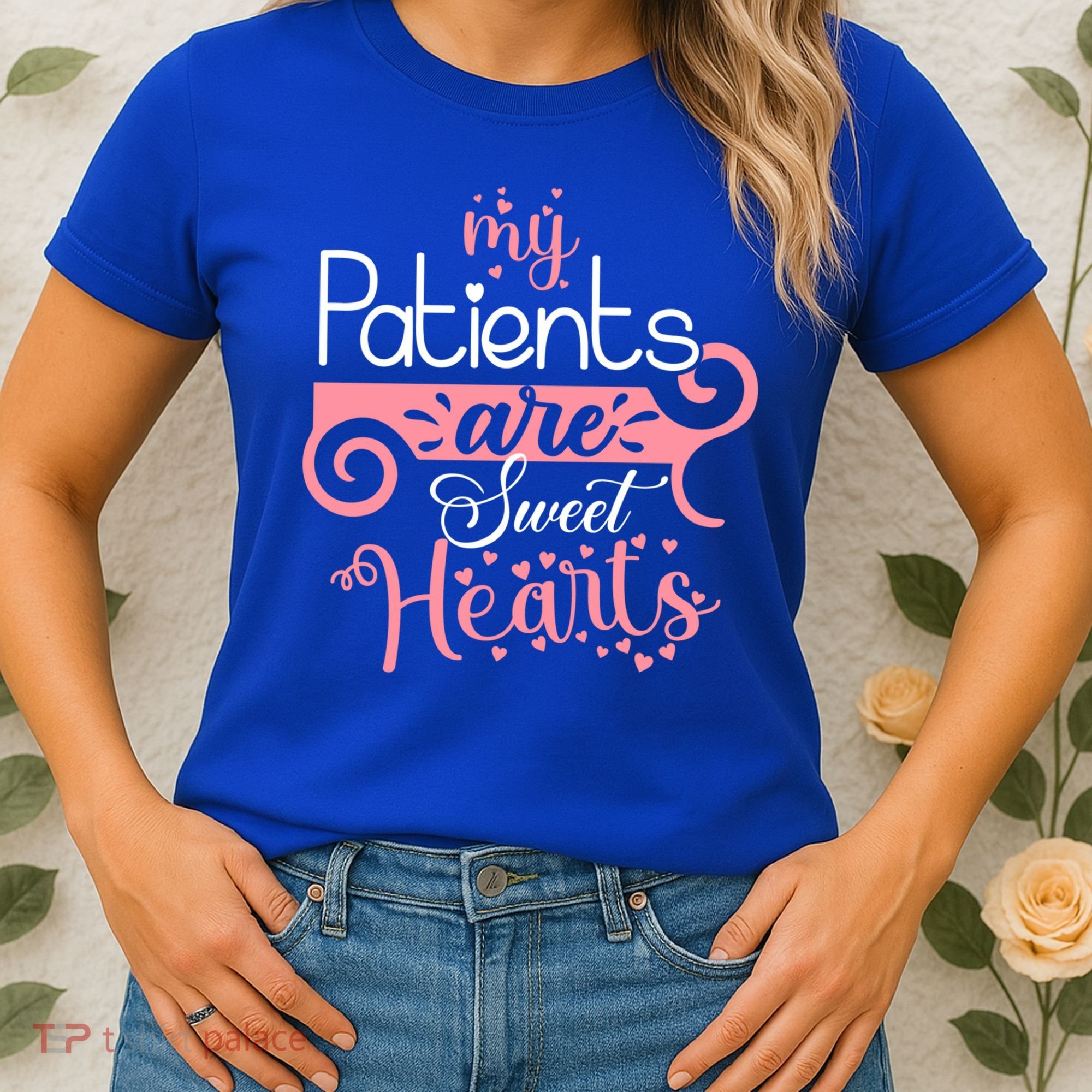 Nursing Student Gift My Patients Are My Valentines Funny Nurse Gift Women's T-Shirt