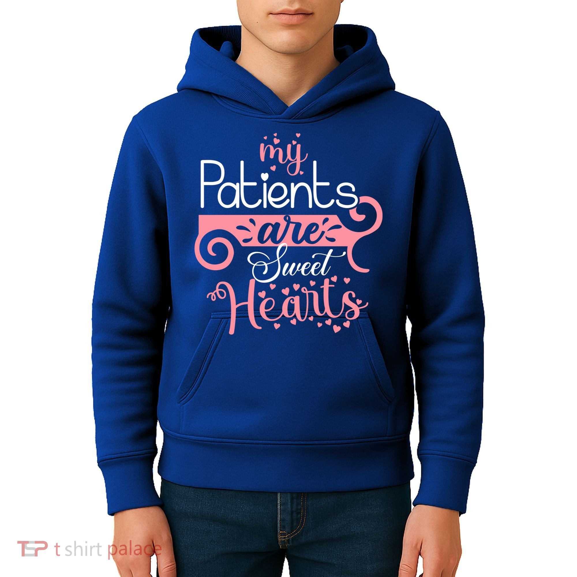 Nursing Student Gift My Patients Are My Valentines Funny Nurse Gift Kids Hoodie