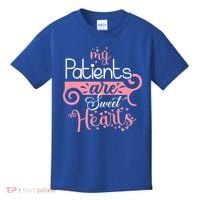 Nursing Student Gift My Patients Are My Valentines Funny Nurse Gift Kids T-Shirt thumb 0