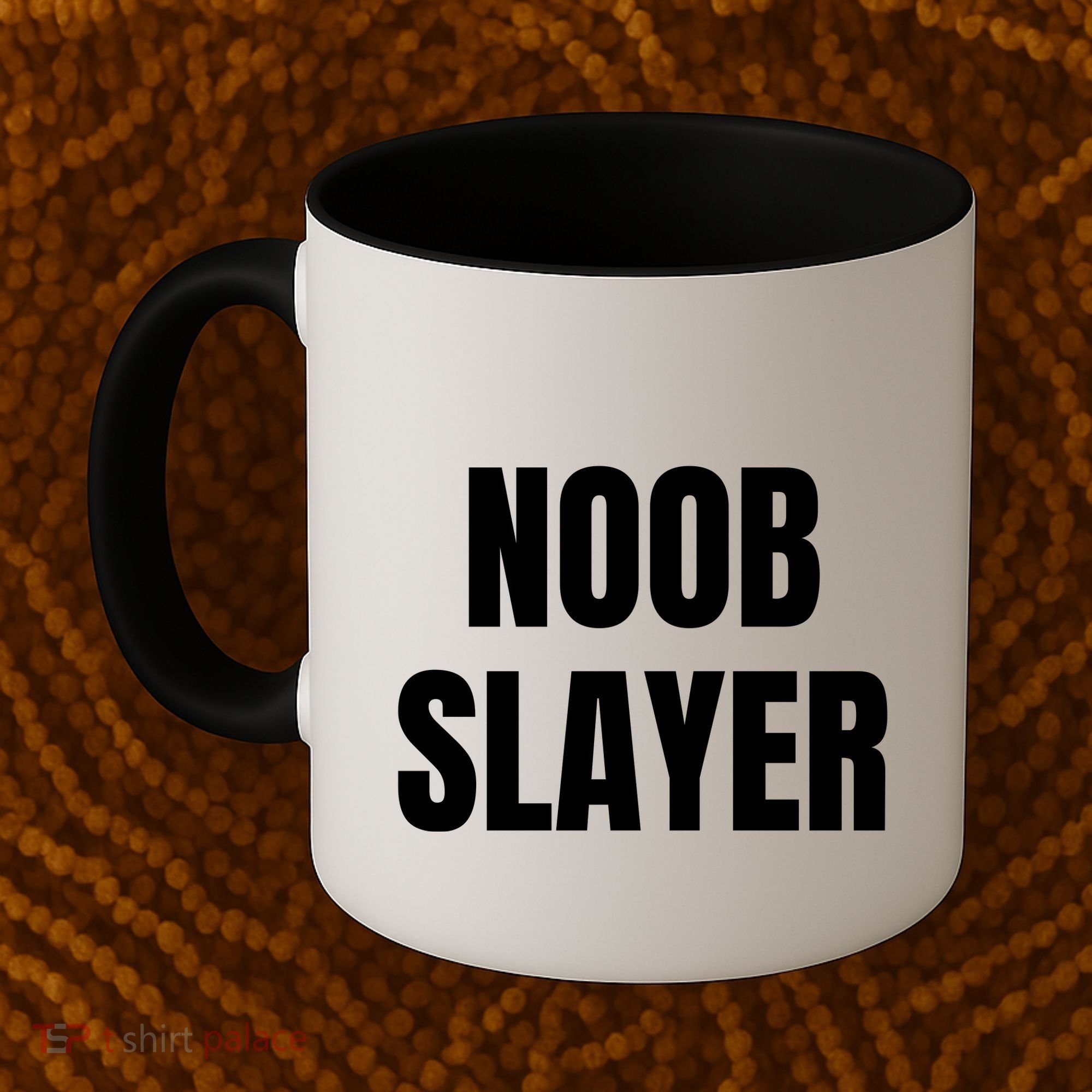 Noob Slayer Gamer Video Games Coffee Mug