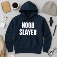 Noob Slayer Gamer Video Games Hoodie thumb 3