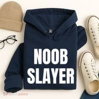 Noob Slayer Gamer Video Games Hoodie thumb 4