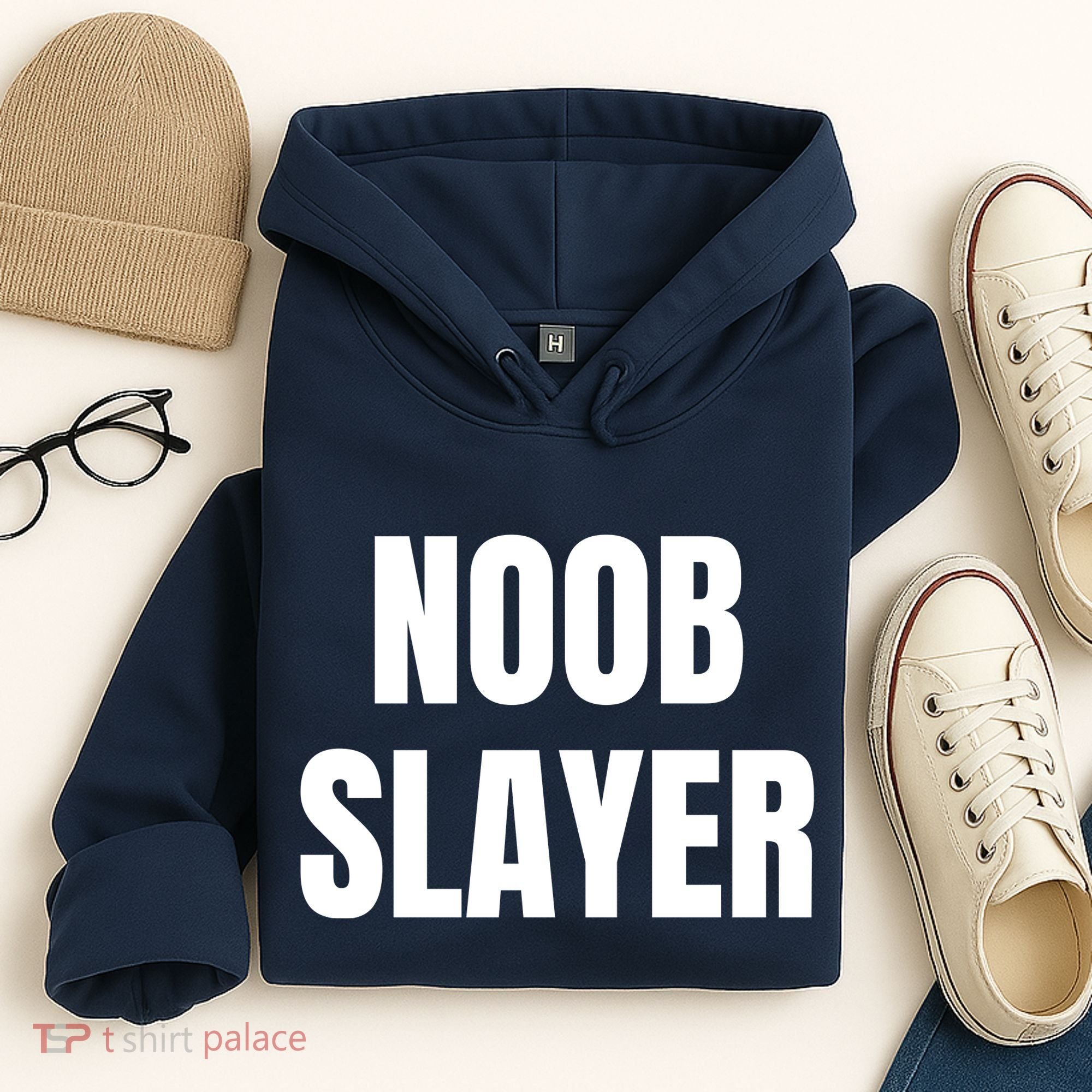 Noob Slayer Gamer Video Games Hoodie