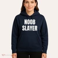 Noob Slayer Gamer Video Games Hoodie thumb 5