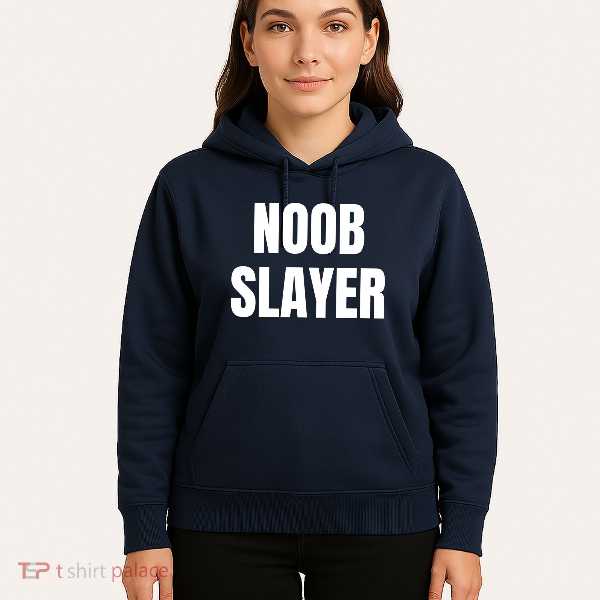 Noob Slayer Gamer Video Games Hoodie