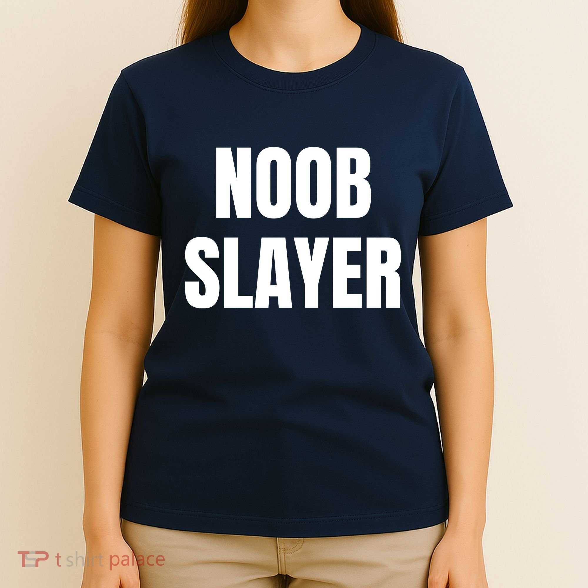 Noob Slayer Gamer Video Games T-Shirt