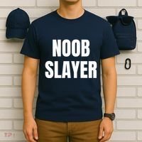 Noob Slayer Gamer Video Games T-Shirt thumb 6