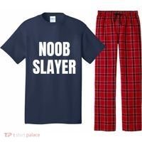 Noob Slayer Gamer Video Games Pajama Set thumb 0