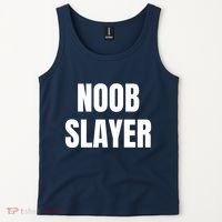 Noob Slayer Gamer Video Games Tank Top thumb 2
