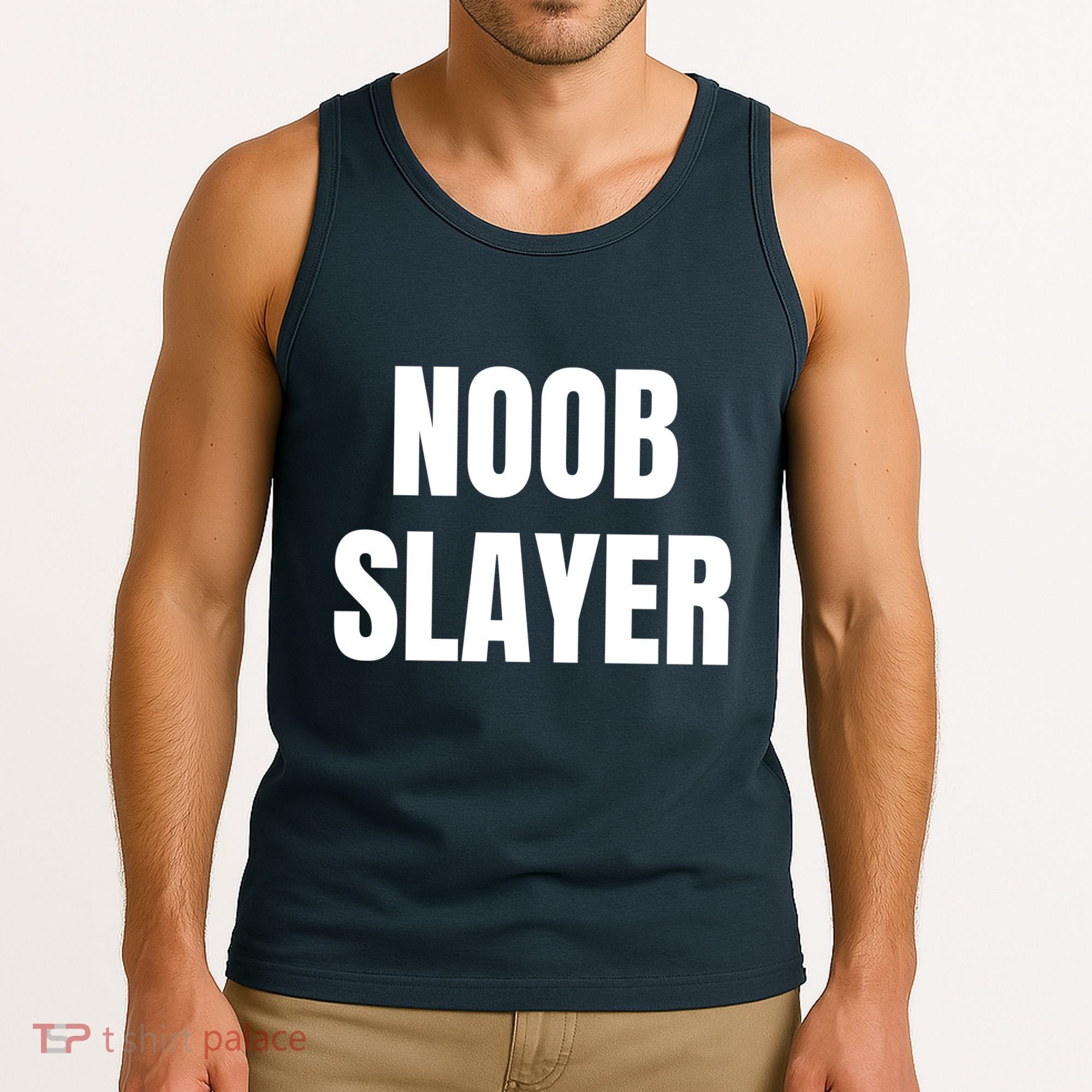 Noob Slayer Gamer Video Games Tank Top