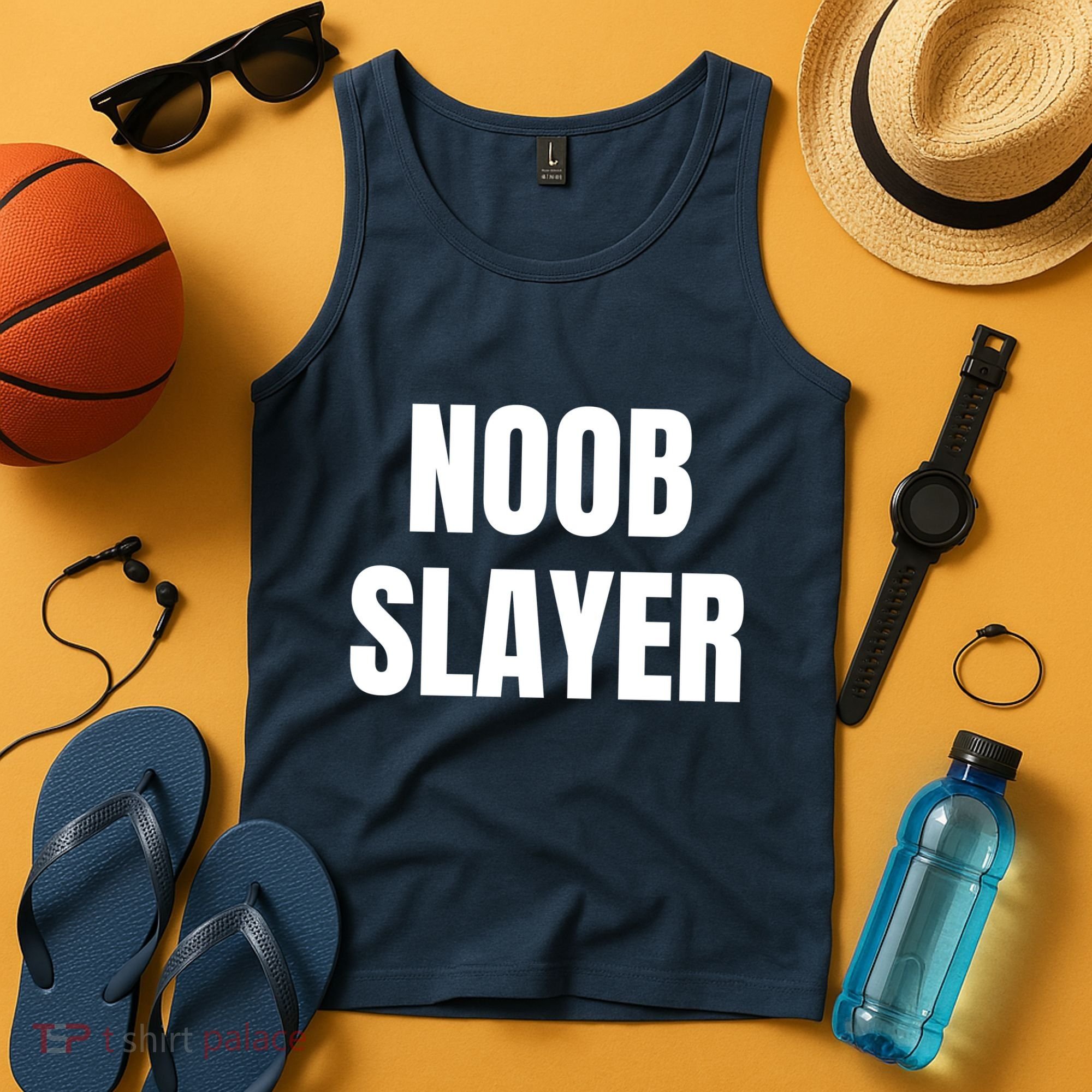 Noob Slayer Gamer Video Games Tank Top
