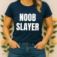 Noob Slayer Gamer Video Games Women's T-Shirt thumb 2