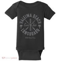 North Shore Haleiwa Beach Surf Shop Baby Bodysuit thumb 0