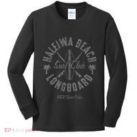 North Shore Haleiwa Beach Surf Shop Kids Long Sleeve Shirt thumb 0