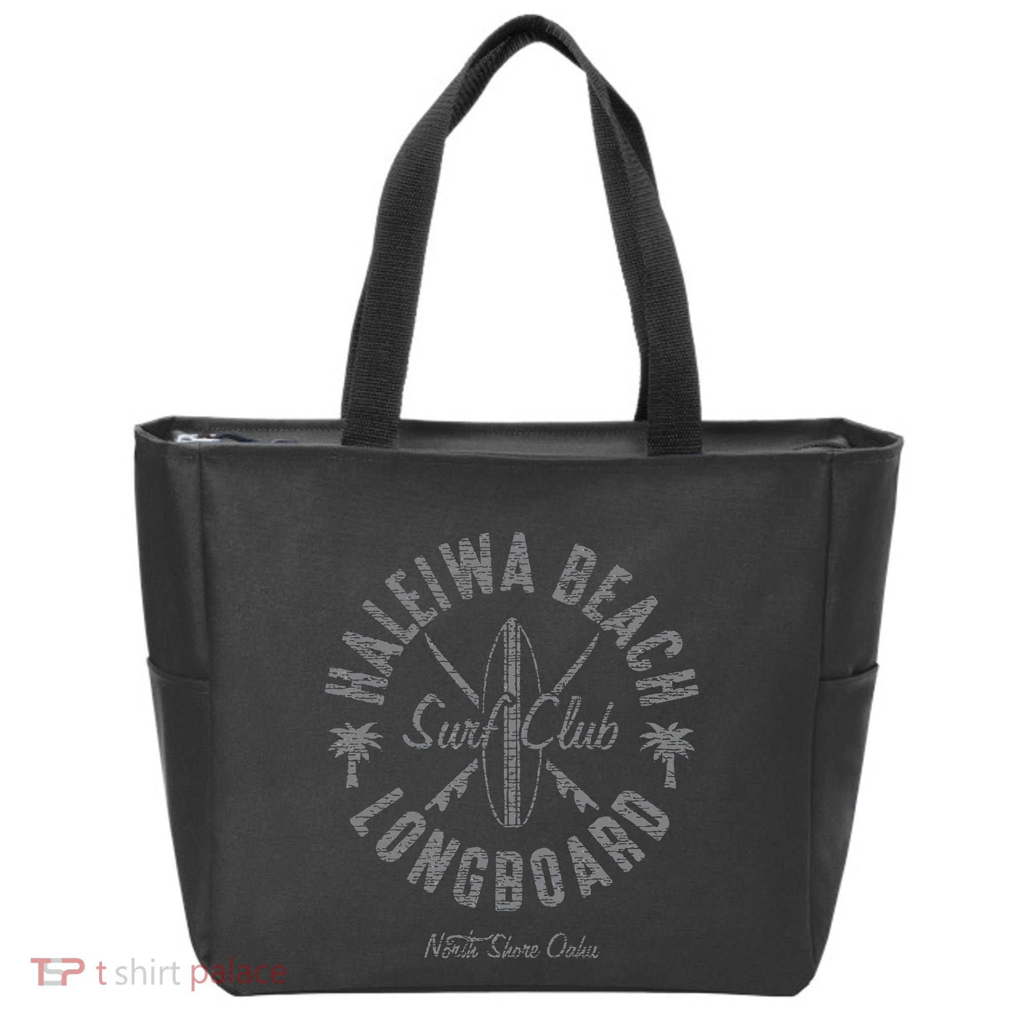 North Shore Haleiwa Beach Surf Shop Tote Bag