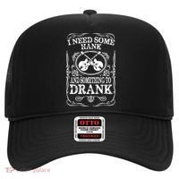 Need Some Hank & A Drank Country Music T For Rednecks Hat thumb 0