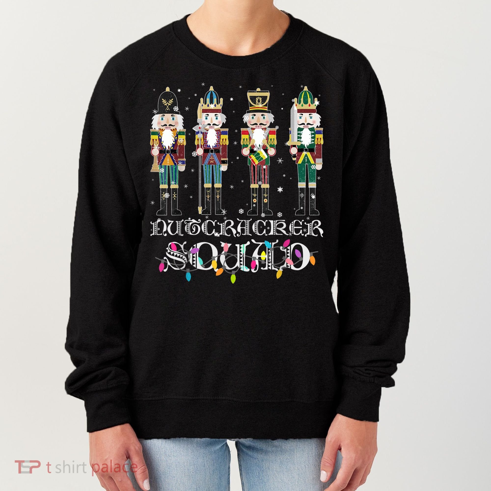Nutcracker Squad Holiday Ballet Dance Funny Christmas Women's Sweatshirt