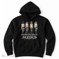 Nutcracker Squad Holiday Ballet Dance Funny Christmas Hoodie thumb 0