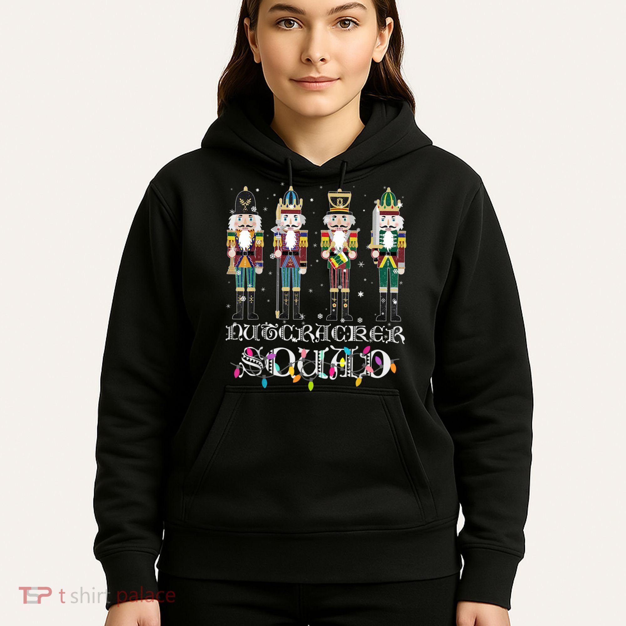 Nutcracker Squad Holiday Ballet Dance Funny Christmas Hoodie