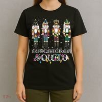 Nutcracker Squad Holiday Ballet Dance Funny Christmas T-Shirt thumb 4