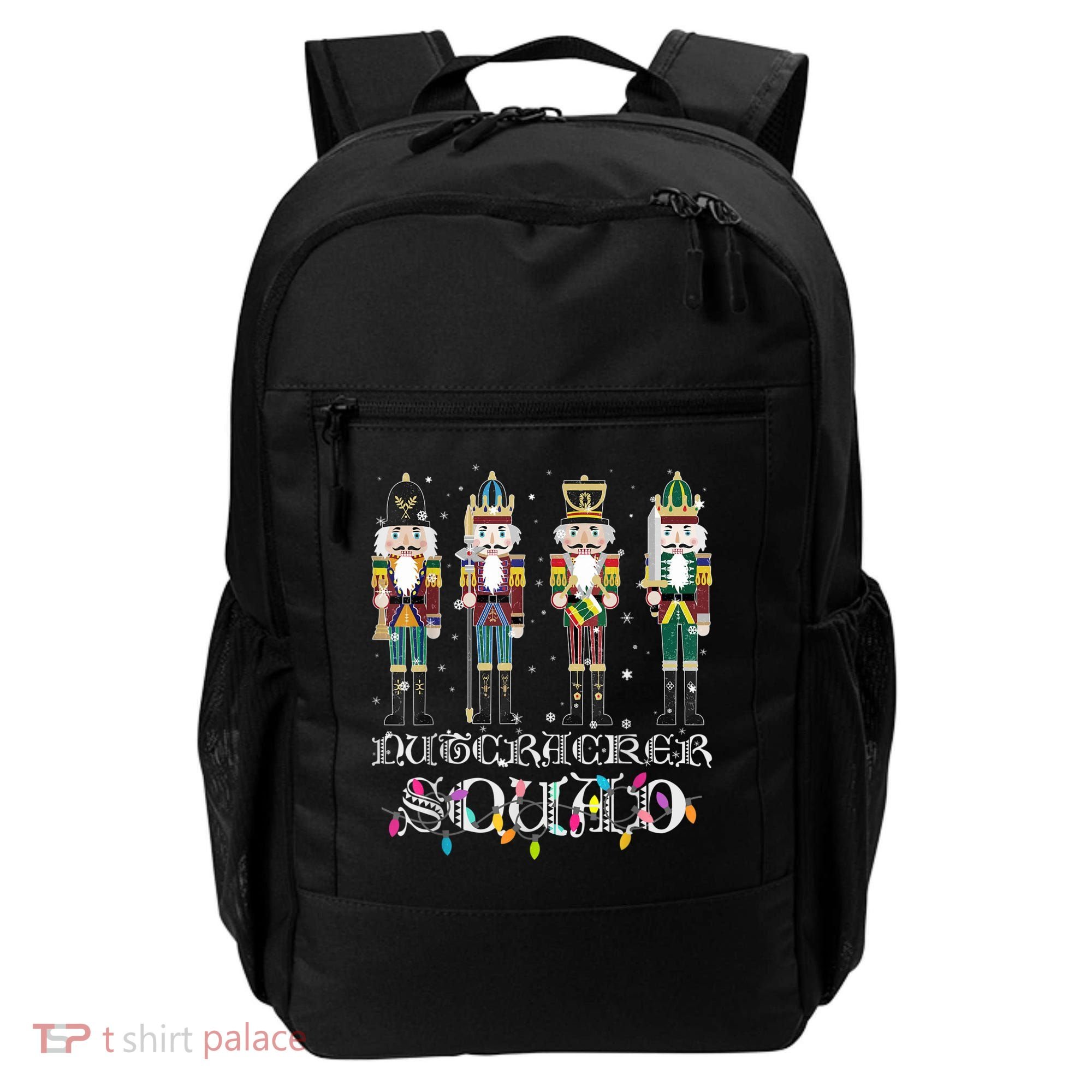 Nutcracker Squad Holiday Ballet Dance Funny Christmas Backpack
