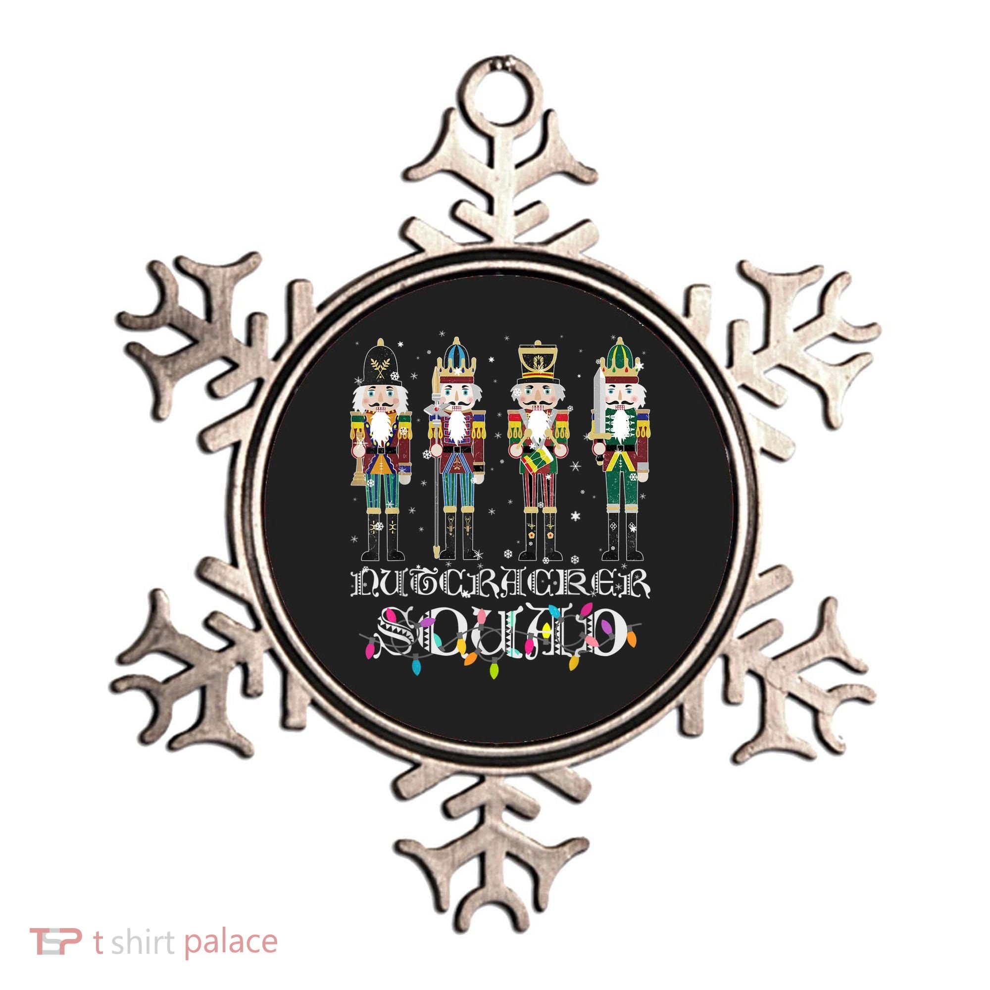 Nutcracker Squad Holiday Ballet Dance Funny Christmas Ornament