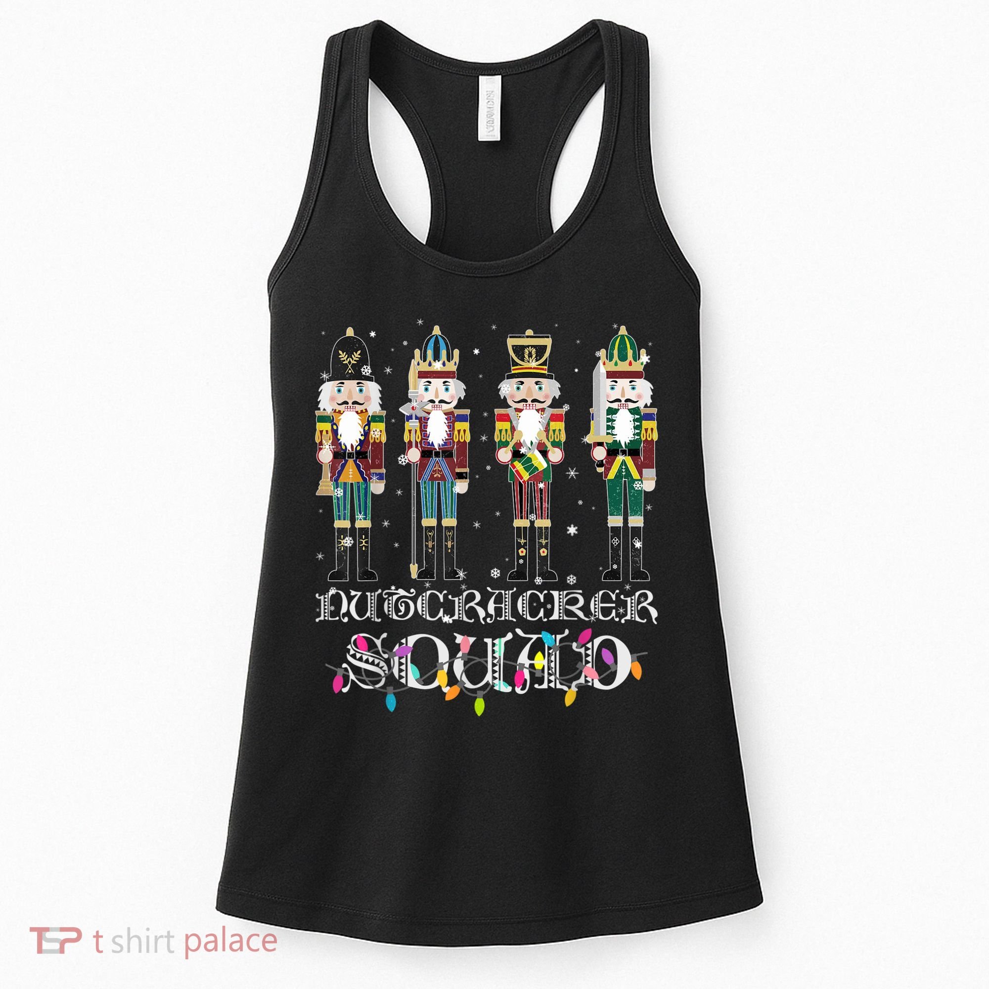 Nutcracker Squad Holiday Ballet Dance Funny Christmas Women's Tank Top