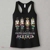 Nutcracker Squad Holiday Ballet Dance Funny Christmas Women's Tank Top thumb 3