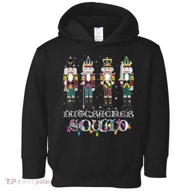 Nutcracker Squad Holiday Ballet Dance Funny Christmas Toddler Hoodie