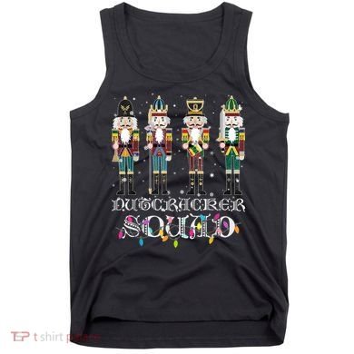Nutcracker Squad Holiday Ballet Dance Funny Christmas Tank Top