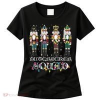 Nutcracker Squad Holiday Ballet Dance Funny Christmas Women's T-Shirt thumb 0