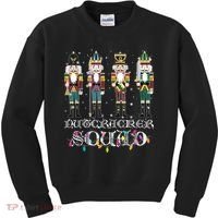 Nutcracker Squad Holiday Ballet Dance Funny Christmas Kids Sweatshirt thumb 0