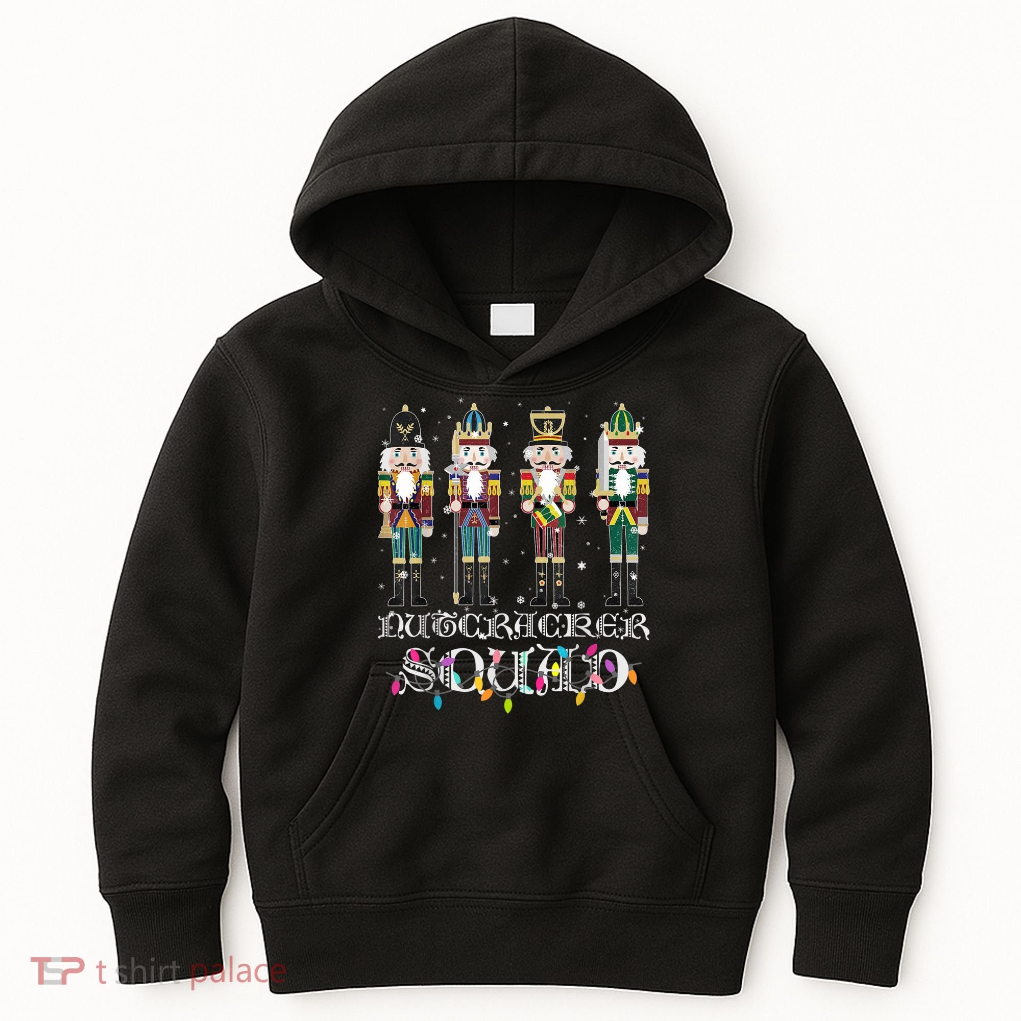 Nutcracker Squad Holiday Ballet Dance Funny Christmas Kids Hoodie