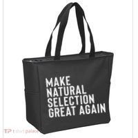 Natural Selection Humorous Funny Memes Humor Sarcastic Gift Tote Bag thumb 2