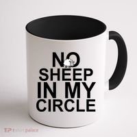 No Sheep In My Circle Coffee Mug thumb 1
