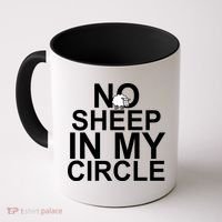 No Sheep In My Circle Coffee Mug thumb 0